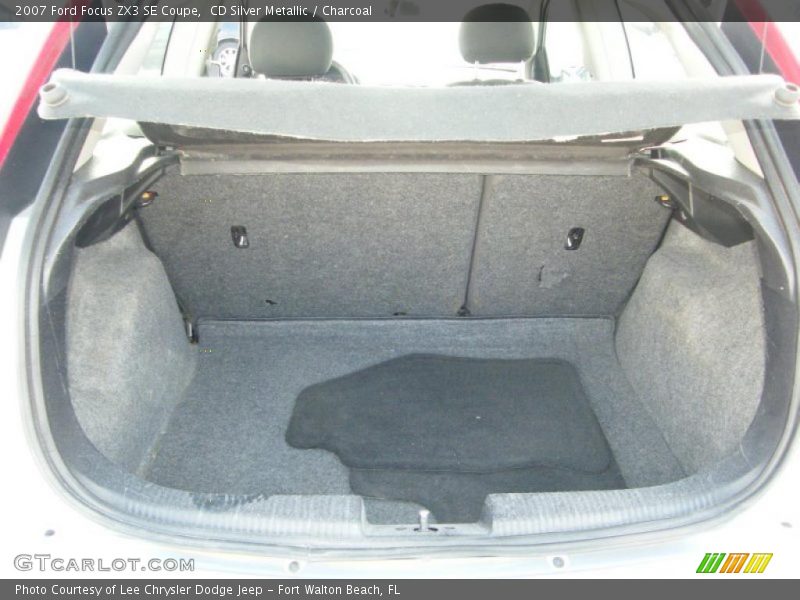 CD Silver Metallic / Charcoal 2007 Ford Focus ZX3 SE Coupe