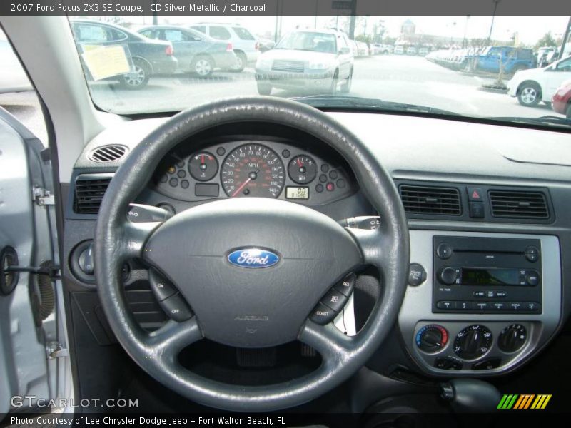 CD Silver Metallic / Charcoal 2007 Ford Focus ZX3 SE Coupe