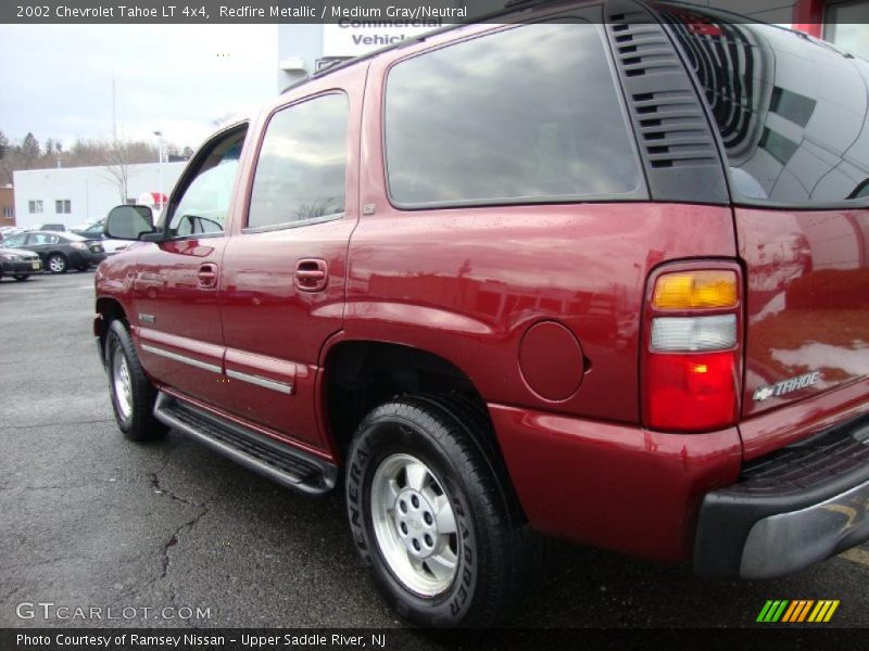 Redfire Metallic / Medium Gray/Neutral 2002 Chevrolet Tahoe LT 4x4
