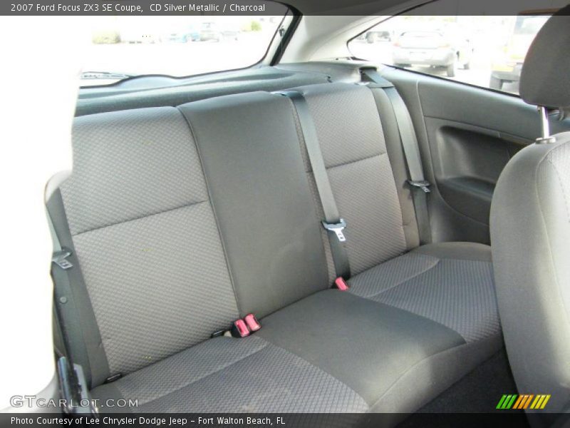 CD Silver Metallic / Charcoal 2007 Ford Focus ZX3 SE Coupe