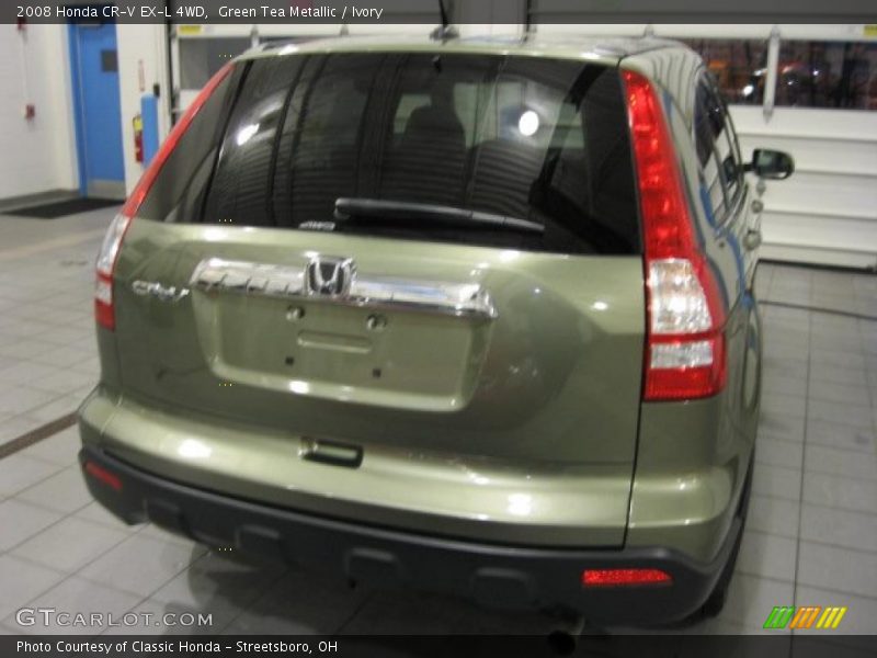 Green Tea Metallic / Ivory 2008 Honda CR-V EX-L 4WD