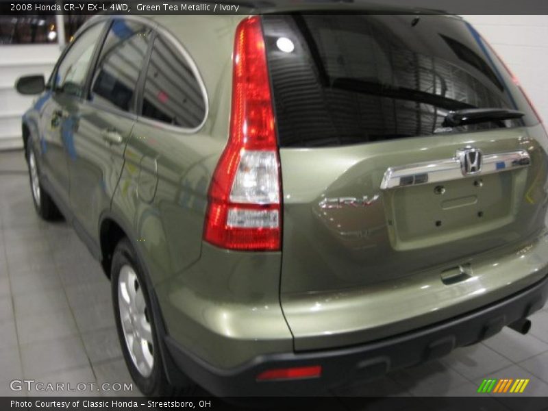 Green Tea Metallic / Ivory 2008 Honda CR-V EX-L 4WD