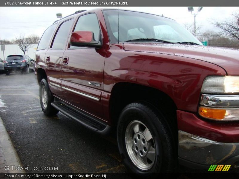 Redfire Metallic / Medium Gray/Neutral 2002 Chevrolet Tahoe LT 4x4