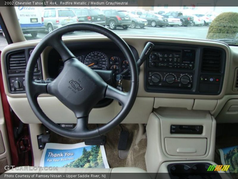 Redfire Metallic / Medium Gray/Neutral 2002 Chevrolet Tahoe LT 4x4