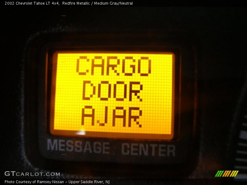 Redfire Metallic / Medium Gray/Neutral 2002 Chevrolet Tahoe LT 4x4