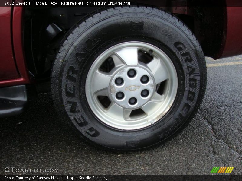 Redfire Metallic / Medium Gray/Neutral 2002 Chevrolet Tahoe LT 4x4