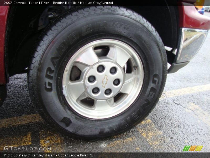 Redfire Metallic / Medium Gray/Neutral 2002 Chevrolet Tahoe LT 4x4