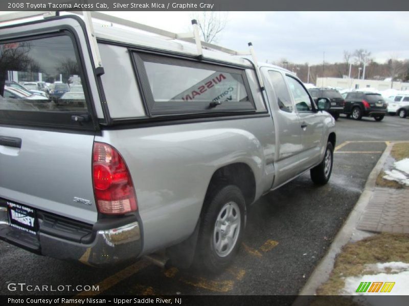 Silver Streak Mica / Graphite Gray 2008 Toyota Tacoma Access Cab