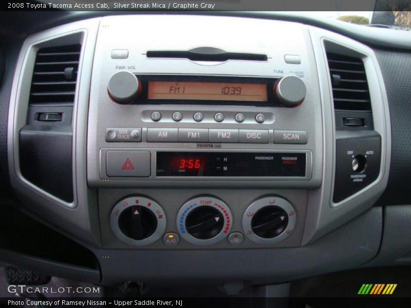 Silver Streak Mica / Graphite Gray 2008 Toyota Tacoma Access Cab