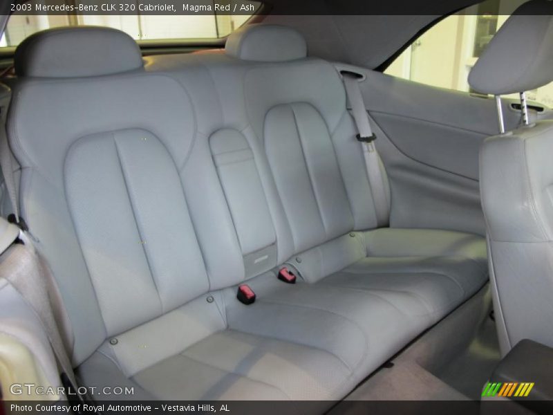 Magma Red / Ash 2003 Mercedes-Benz CLK 320 Cabriolet