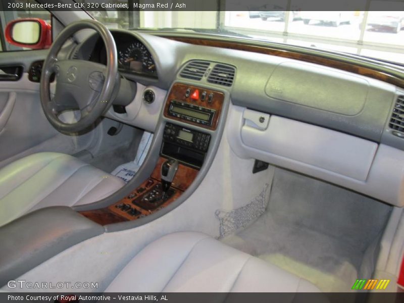  2003 CLK 320 Cabriolet Ash Interior