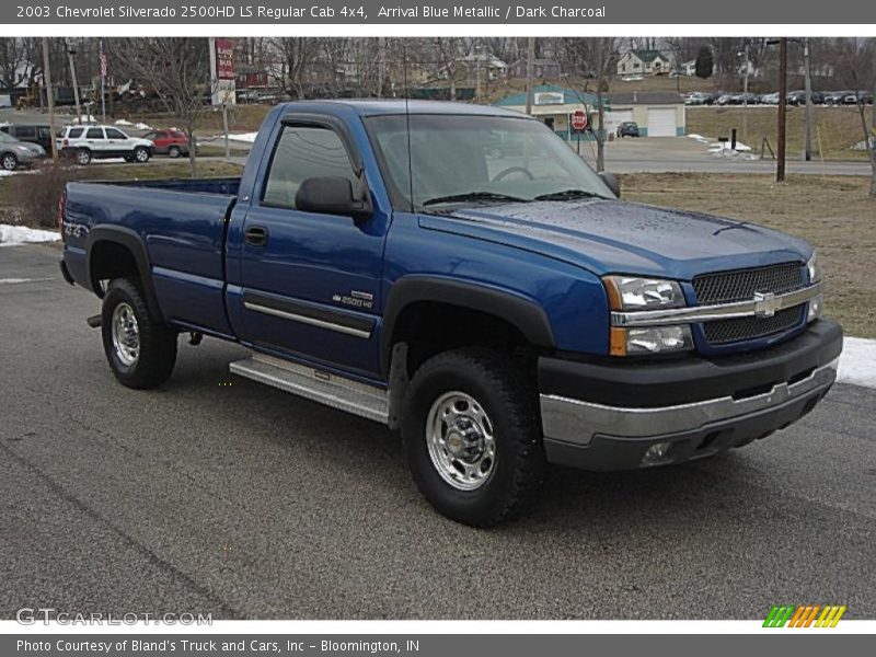 Front 3/4 View of 2003 Silverado 2500HD LS Regular Cab 4x4