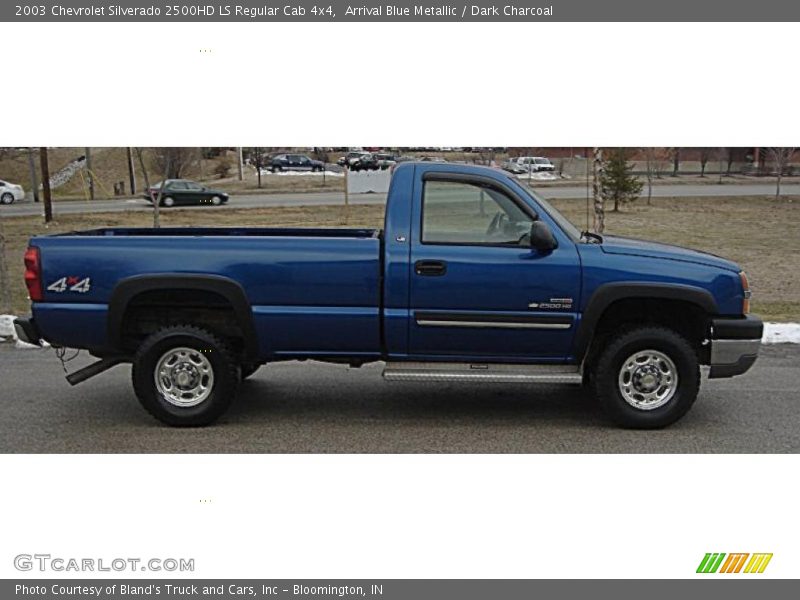 Arrival Blue Metallic / Dark Charcoal 2003 Chevrolet Silverado 2500HD LS Regular Cab 4x4