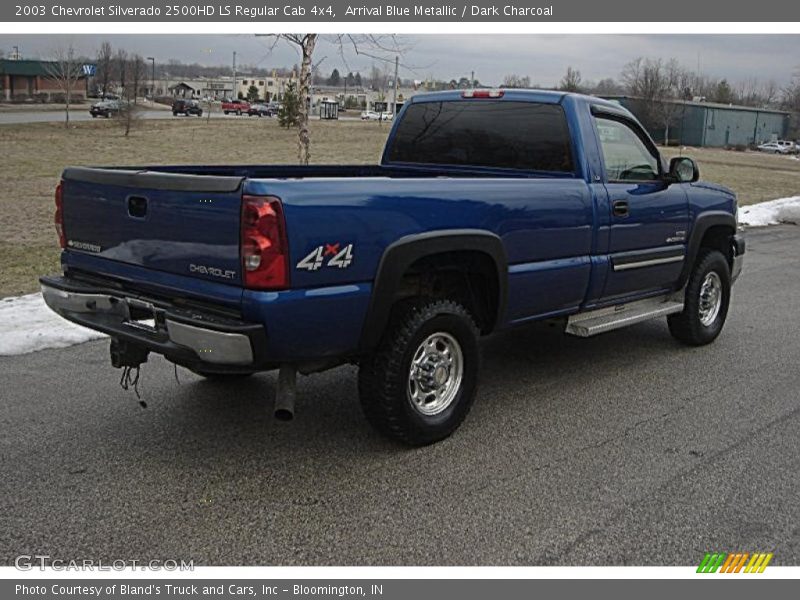 Arrival Blue Metallic / Dark Charcoal 2003 Chevrolet Silverado 2500HD LS Regular Cab 4x4