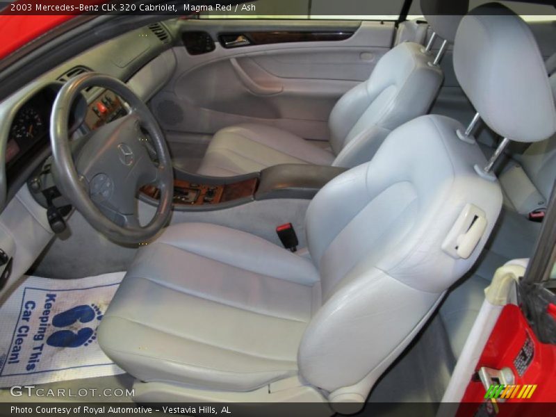 Magma Red / Ash 2003 Mercedes-Benz CLK 320 Cabriolet