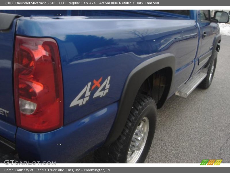 Arrival Blue Metallic / Dark Charcoal 2003 Chevrolet Silverado 2500HD LS Regular Cab 4x4