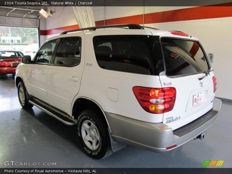 Natural White / Charcoal 2004 Toyota Sequoia SR5