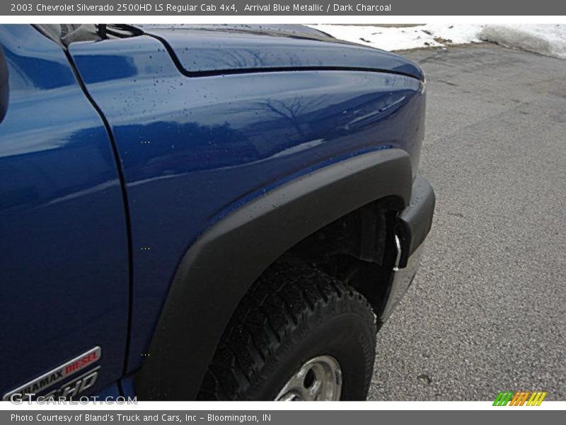Arrival Blue Metallic / Dark Charcoal 2003 Chevrolet Silverado 2500HD LS Regular Cab 4x4