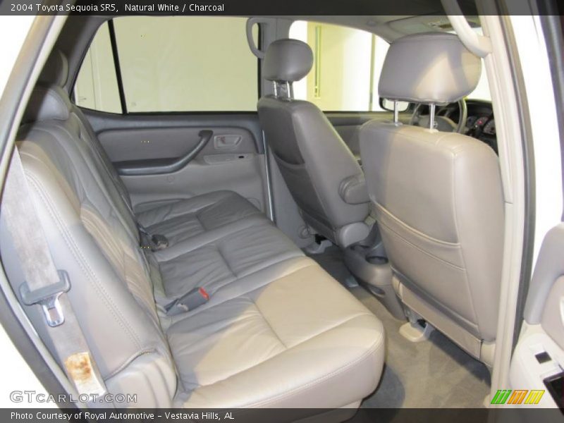 Natural White / Charcoal 2004 Toyota Sequoia SR5