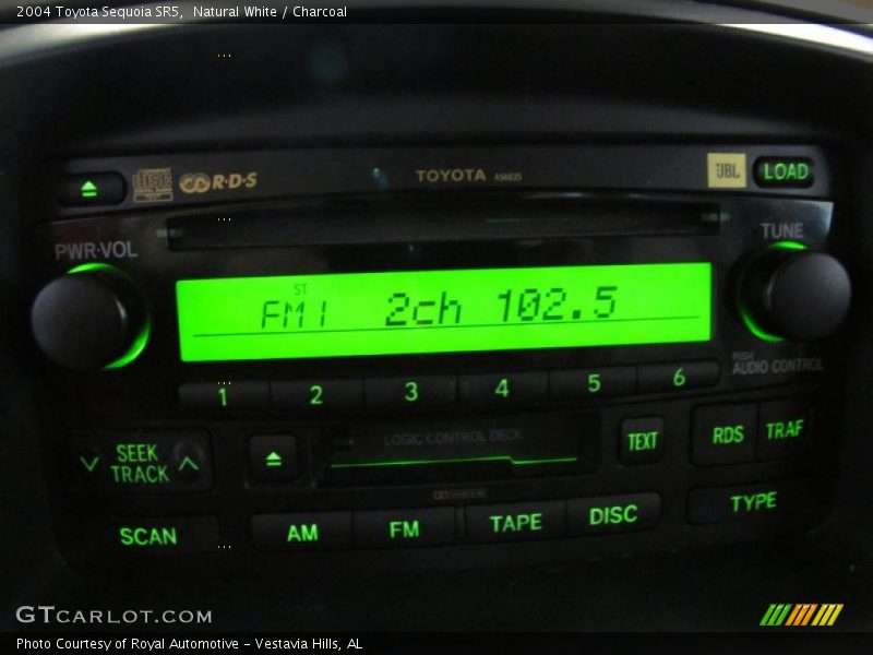 Natural White / Charcoal 2004 Toyota Sequoia SR5