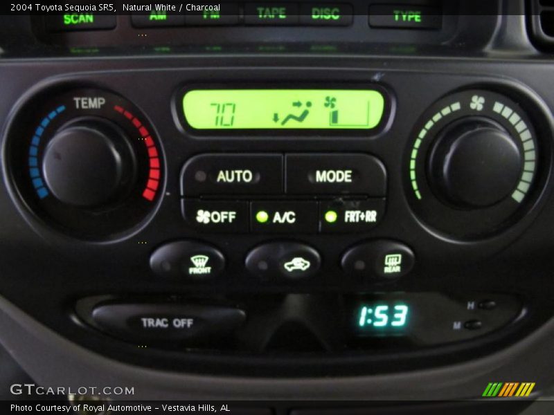 Natural White / Charcoal 2004 Toyota Sequoia SR5