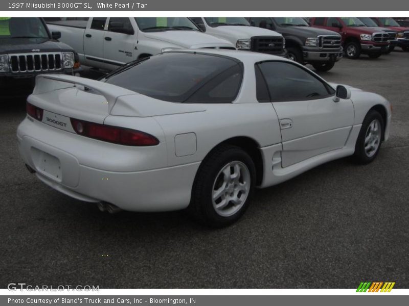 White Pearl / Tan 1997 Mitsubishi 3000GT SL