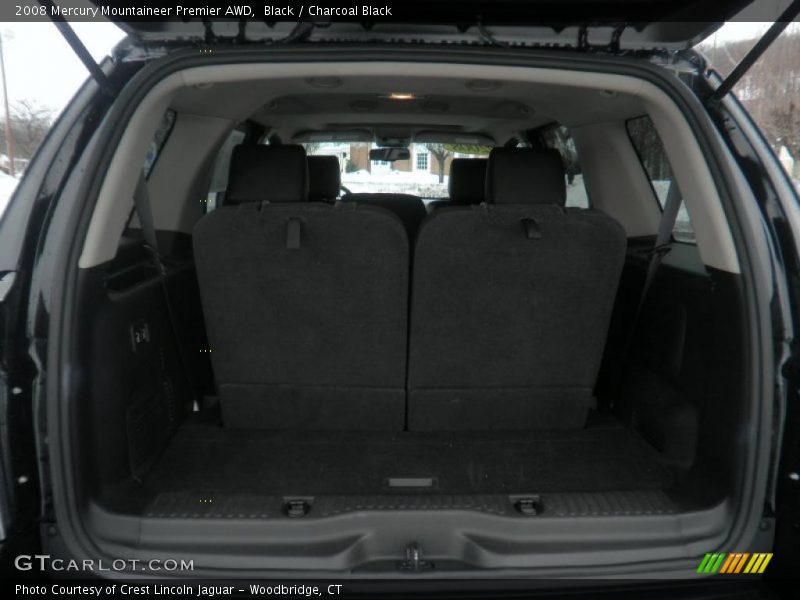 Black / Charcoal Black 2008 Mercury Mountaineer Premier AWD