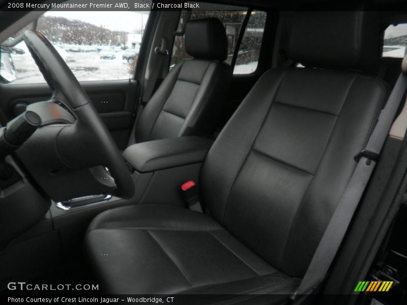 Black / Charcoal Black 2008 Mercury Mountaineer Premier AWD
