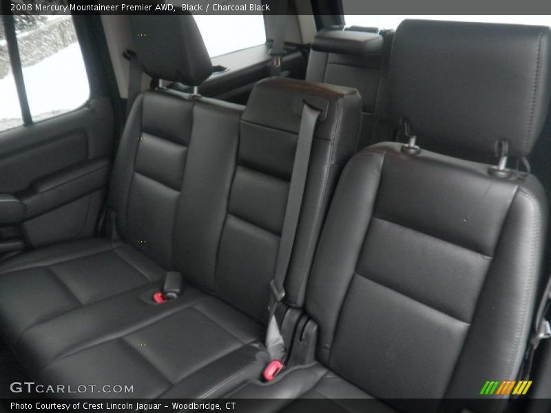 Black / Charcoal Black 2008 Mercury Mountaineer Premier AWD