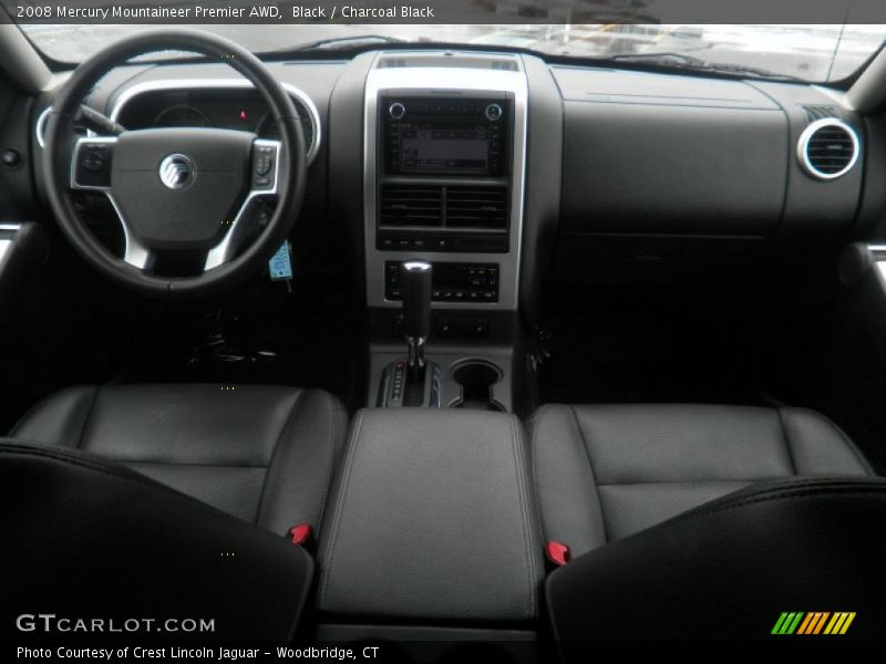 Black / Charcoal Black 2008 Mercury Mountaineer Premier AWD