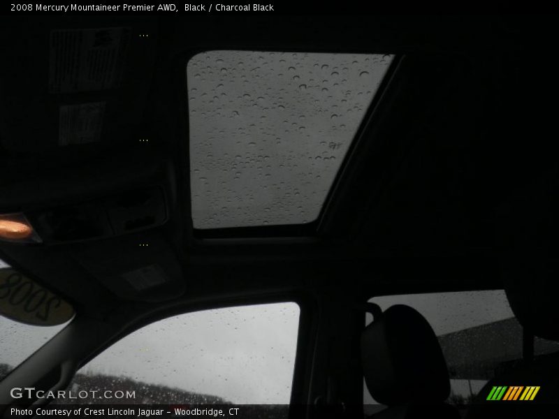 Black / Charcoal Black 2008 Mercury Mountaineer Premier AWD