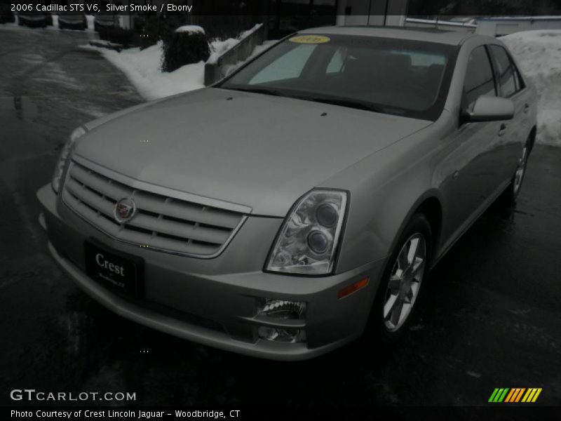 Silver Smoke / Ebony 2006 Cadillac STS V6