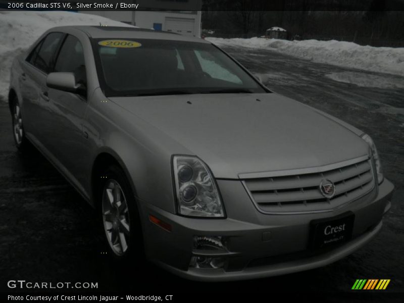 Silver Smoke / Ebony 2006 Cadillac STS V6