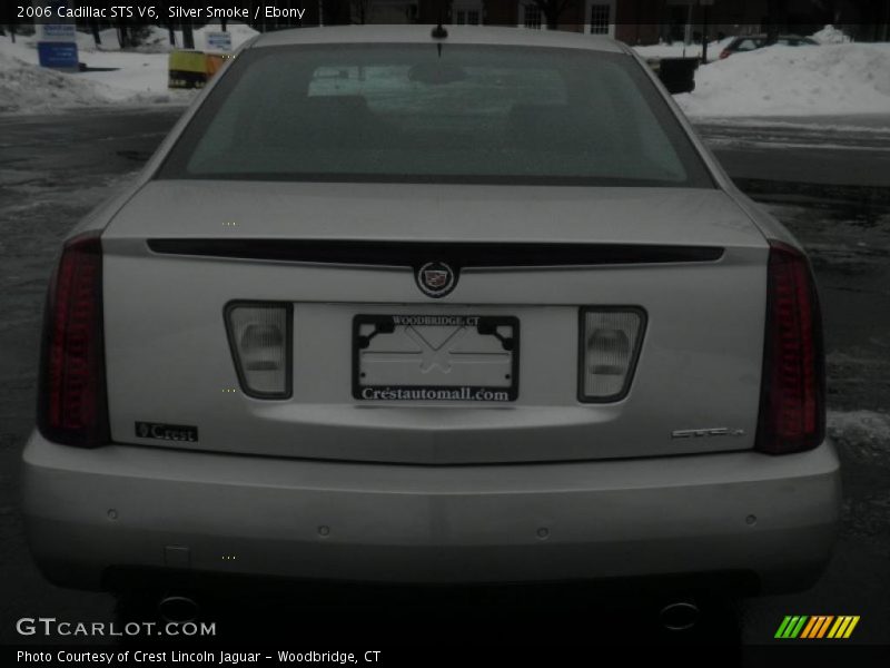 Silver Smoke / Ebony 2006 Cadillac STS V6
