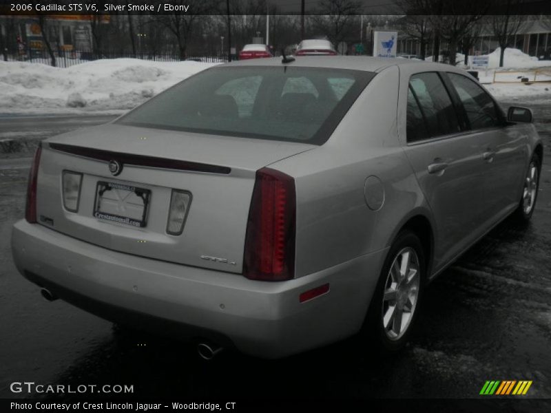 Silver Smoke / Ebony 2006 Cadillac STS V6