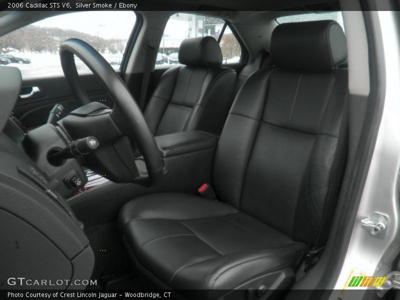 Silver Smoke / Ebony 2006 Cadillac STS V6