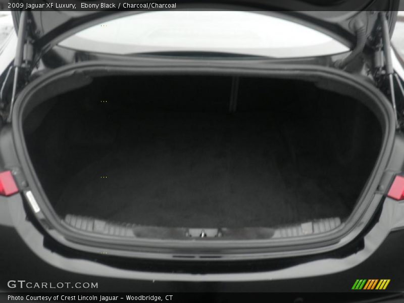 Ebony Black / Charcoal/Charcoal 2009 Jaguar XF Luxury