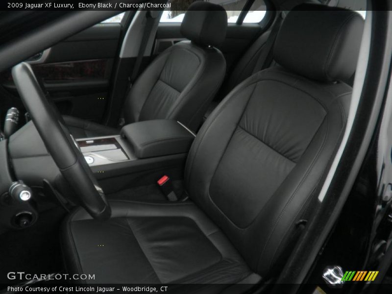 Ebony Black / Charcoal/Charcoal 2009 Jaguar XF Luxury
