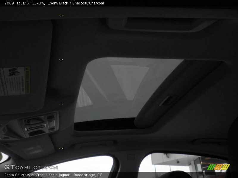 Ebony Black / Charcoal/Charcoal 2009 Jaguar XF Luxury