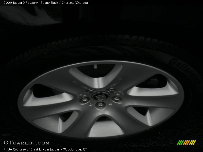Ebony Black / Charcoal/Charcoal 2009 Jaguar XF Luxury