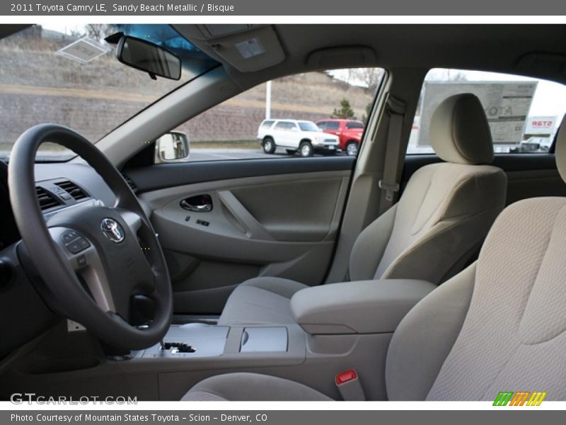  2011 Camry LE Bisque Interior