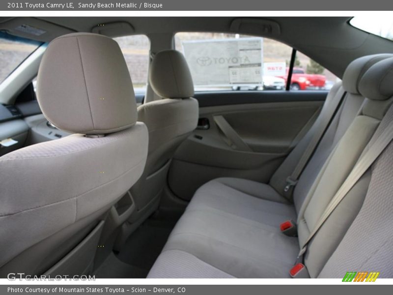  2011 Camry LE Bisque Interior