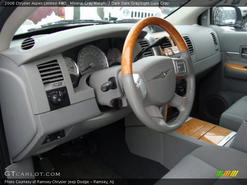 Mineral Gray Metallic / Dark Slate Gray/Light Slate Gray 2008 Chrysler Aspen Limited 4WD