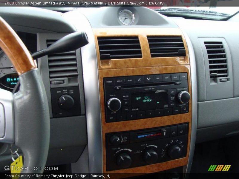 Mineral Gray Metallic / Dark Slate Gray/Light Slate Gray 2008 Chrysler Aspen Limited 4WD
