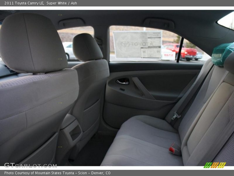 Super White / Ash 2011 Toyota Camry LE