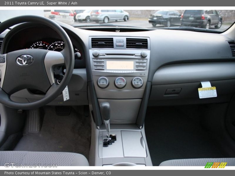 Super White / Ash 2011 Toyota Camry LE