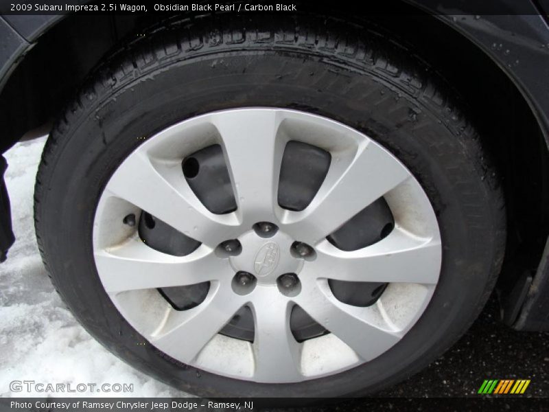 Obsidian Black Pearl / Carbon Black 2009 Subaru Impreza 2.5i Wagon
