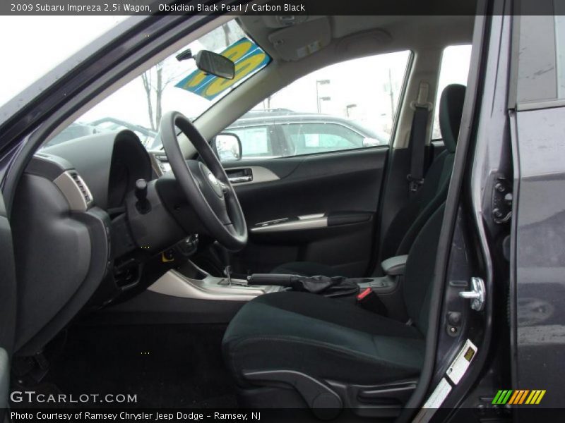 Obsidian Black Pearl / Carbon Black 2009 Subaru Impreza 2.5i Wagon
