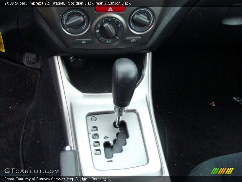 Obsidian Black Pearl / Carbon Black 2009 Subaru Impreza 2.5i Wagon
