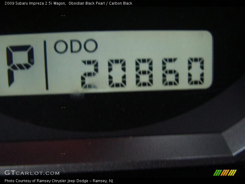Obsidian Black Pearl / Carbon Black 2009 Subaru Impreza 2.5i Wagon